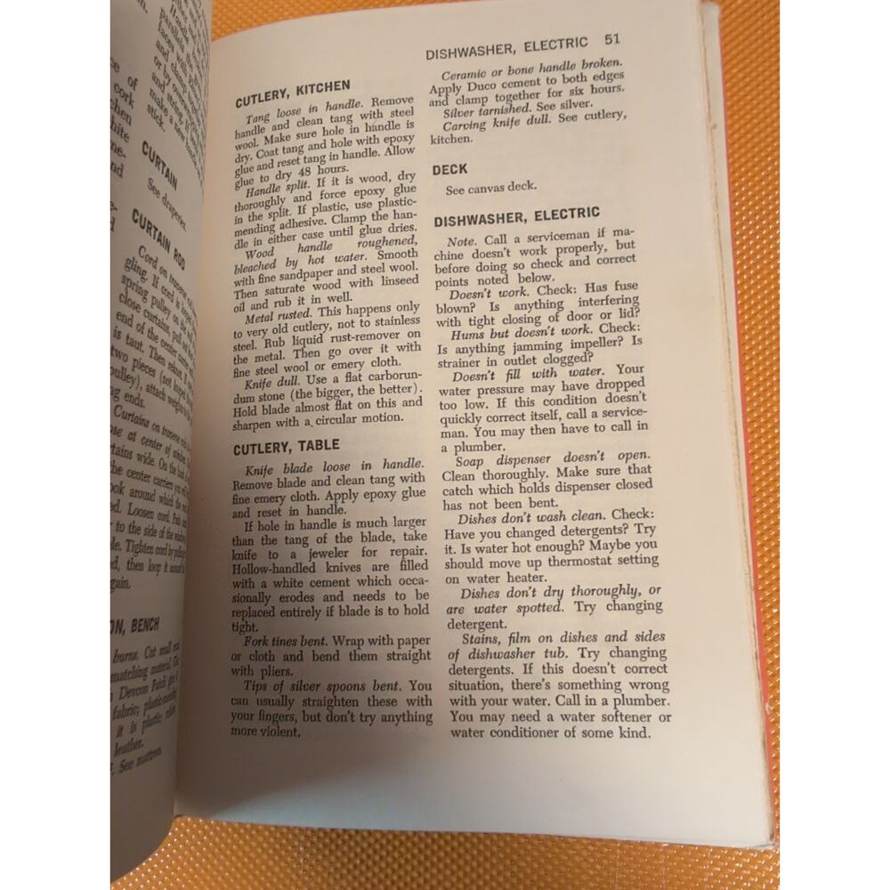 How To Fix Almost Everything by Stanley Schuler Vintage HCDJ - Picture 9 of 11